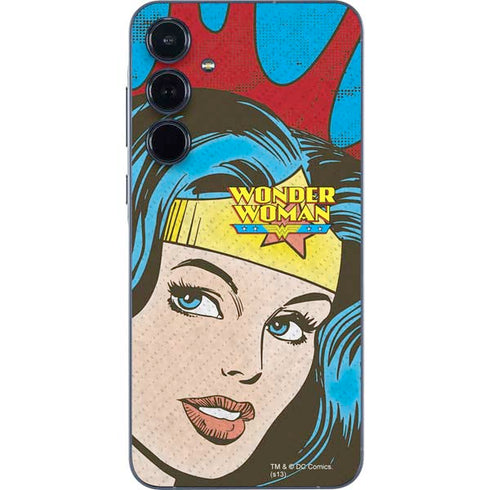 DC Comics Wonder Woman Vintage Profile Galaxy A55 5G Skin